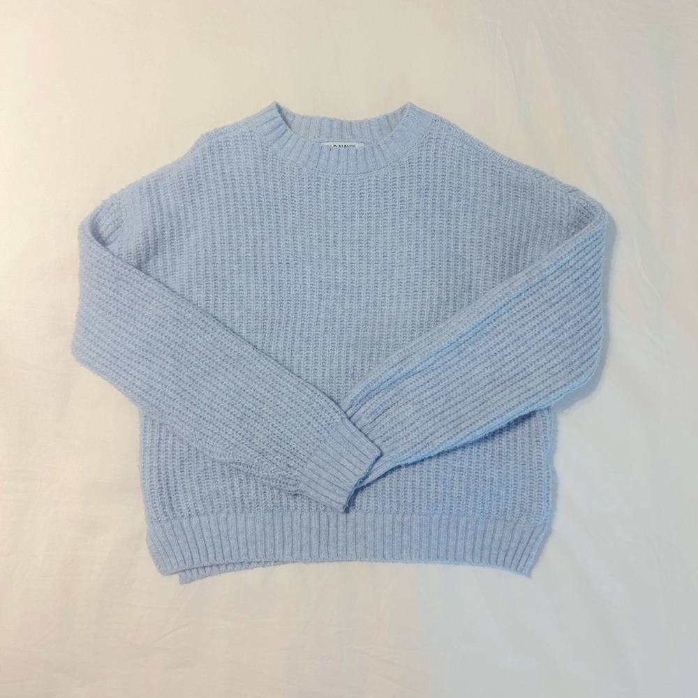 Old Navy Girls Baby Blue Sweater Cotton Size 8